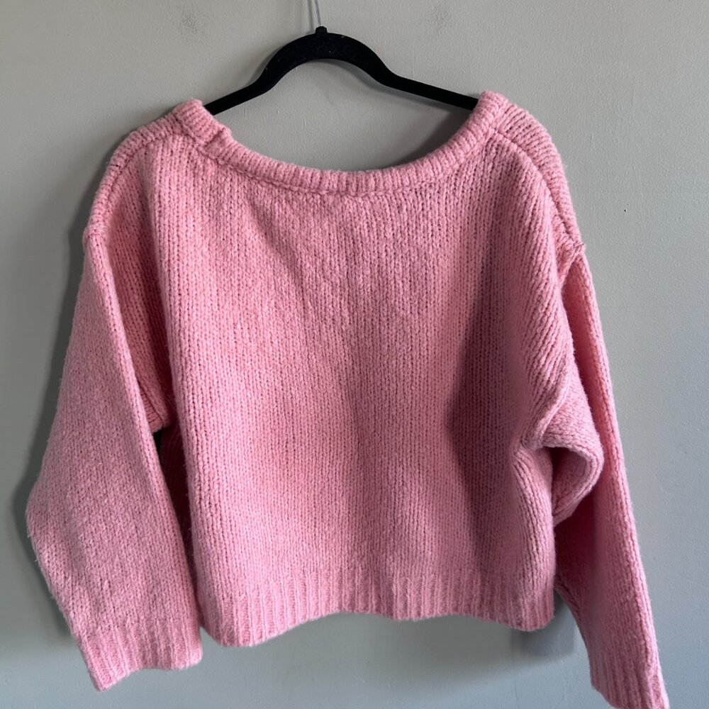 Pink Anthropologie Sweater - Picture 2 of 3